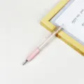 Rosa einziehbare Gelstift 0.5mm schwarze Tinte schreibwaren fuer schueler schule - 0.5mm / Rosa