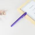 Purple highlighter pen variant, ideal for office and school marking, smooth writing experience. - Purple