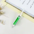 Kreativer Spritzen-Druckbleistift mit grüner Flüssigkeit, lustiges 0.7mm Büro Schreibwaren Geschenk. - Grün