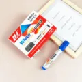 Blaues Whiteboard Marker Set 12 Stueck wasserfeste Oelbasis schnelltrocknend Buero Schule - Blau
