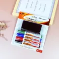 Whiteboard marker set with 4 colored pens and 1 eraser, ideal for office, school, and home. - 4+1 Pack