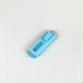 Blauer ausziehbarer Radiergummi für Schüler, kreativer Push-Pull-Radierstift zum Zeichnen. - Hellblau