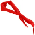 Klassisches rotes Halstuch fuer Kinder, helles einfarbiges dreieckiges Kostuemzubehoer. - Verdickte Baumwolle / 1.5M (Mittelstufe/Erwachsene)