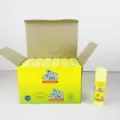 15g gele vaste lijmstift sterke hechting kantoorartikelen voor school en handwerk - 15g Verpakt 24st/Doos / Wit