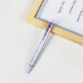 Lila Kristall Diamant einziehbar Gelschreiber für glattes Schreiben, Büro und Schule. - Lila