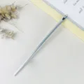 Kreativer Hochgeschwindigkeitszug Gelstift silbernes Metall Studenten Schreibwaren Geschenk Stift - Silber