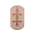Silicone 6-cavity rabbit cake mold chocolate baking pan flexible DIY kitchen tool pink - 6-Cavity Bunny Nordic Pink