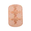 Silicone cake mold 6-cavity flower baking pan chocolate jelly pudding muffin tool - 6-Cavity 7-Petal Flower Nordic Pink