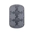 Silicone flower cake mold, 6-cavity grey baking pan for chocolate jelly pudding muffin. - 6-Cavity 7-Petal Flower Nordic Gray