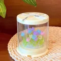 Lámpara de noche de tulipán de cristal hecha a mano juguete luminoso decoración de escritorio - 19 Tulipanes Multicolor Estilo Pastel