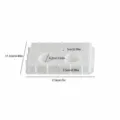Moule en silicone rectangulaire à double trou pour base de bougeoir aromathérapie - Base Rectangulaire à Double Trou (4040) / Base à Double Trou