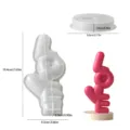 LOVE letter silicone mold for 3D candle making, DIY resin and plaster decor tool - LOVE Candle Mold Set