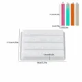 Silicone mold for long strip candles with Spanish blessing words, DIY craft tool for aromatherapy. - 4-Cavity Long Strip Blessing Candle 001