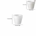 Moule en silicone pour pot de fleurs rond minimaliste nordique ciment bricolage détail - Moyen-5820