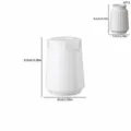 Nordisches minimalistisches vertikales gestreiftes Vasen Silikonform fuer DIY 8.3cm - Vase 05 (4775)