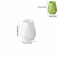 Geometric faceted lotion bottle silicone mold diamond shaped container 10.2cm home decor - Cut-Face Lotion Bottle Mold