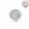Moule en silicone pour bougeoir fleur plateau aromathérapie en plâtre vue détaillée. - Bougeoir Floral (6074)
