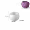 Moule en silicone pot de bougie chapeau de sorcière Halloween toile d'araignée - Base de Pot Chapeau de Sorcière-6060A