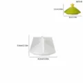 Kerstboom eland siliconen mal voor opbergpot kaarsbeker container, detailweergave. - Kerstboom Eland Beker Deksel-6015B