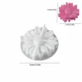 Moule en silicone pour bougies et résine, grand design de marguerite, accessoire de bricolage. - Grand Moule Pâquerette Solide (5450)