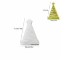 Moule en silicone pour insertion d'etoile de sapin de Noel bougeoir DIY decoration. - Insert Arbre de Noël Étoile Style C / 6132