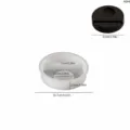 Base per stampo in silicone rotonda a foro singolo con dimensioni chiare per portacandele. - 005-4044
