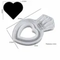 Style européen couronne cœur cadre photo moule en silicone résine époxy plâtre outil - Cadre Photo Cœur Couronne 001-1317