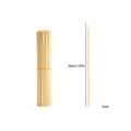 Batons de brochettes en bambou naturel pour grillades de barbecue et loisirs creatifs. - Bâtons de Bambou 10pcs 0.3x20cm (Grande Fleur)