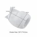 Silicone dragon egg mold detail view showing inner 3d dinosaur texture and precise dimensions. - Dinosaur Egg 001-2104