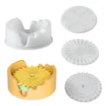 Moules en silicone pour sous-verres avec base de rangement pour loisirs créatifs. - Ensemble de Sous-verres 1213