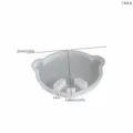 Mignon moule en silicone pour sous-verre ours DIY résine époxy plateau souple de bricolage. - Sous-Verre Antidérapant A03-1333A