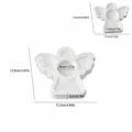 Moule en silicone pour bougeoir ange de Noël, outil de bricolage résine époxy - Bougeoir Ange de Noël-6079