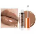 YOUNG VISION mirror water lip gloss shine gloss hydrating plump caramel lip glaze shade 12 - 12 (Foreign Version)