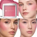 YOUNG VISION matte pressed powder blush with smooth texture and natural finish, shade 06. - Shade 06 (Overseas Version)
