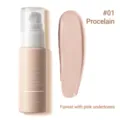 YOUNG VISION matte liquid foundation #01 Porcelain, long wear and oil controlling formula. - 01 (Overseas Version)