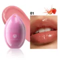 Young Vision moisturizing egg-shaped lip balm and gloss set shade 01 for smooth lips - Matte Black (01)