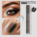 YOUNG VISION 3-Pcs Classic Smoke Makeup Eyeliner Pencil Set with Sharpener for Stunning Eyes. - 01-3 Piece Combination Set With Sharpener