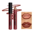 LANGMANNI Matte Velvet Lip Pencil L04 Waterproof Long Lasting Lip Liner Makeup Tool - 04