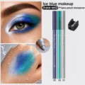 YOUNG VISION 3-Pcs Ice Blue Shimmer Eyeliner Pencil Set with Sharpener Waterproof Long-Lasting - 02-3 Piece Combination Set With Sharpener