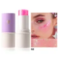 YOUNG VISION glitter body stick face eye highlight makeup for stage and festival look - Black and Red (02)