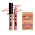 LANGMANNI matte velvet lip pencil L05, long-lasting waterproof lip liner makeup product. - Purple Embroidery (05)