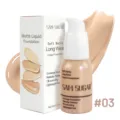 SAM SUGAR Matte Liquid Foundation Shade 03 Long Wear Oil-Control Liquid Makeup 30ml - 03#