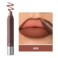 Young Vision matte chocolate brown lipstick pencil, shade 04, ideal for gradient lips. - 04 (Overseas Version)