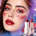 YOUNG VISION Glitter Lipstick & Shimmer Stick Set Shades 04 and 07 Festival Party Makeup - 07 Glitter Stick + Lipstick