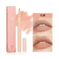 YOUNG VISION crayon à lèvres liquide mat embout éponge nude gloss imperméable stylo - 01