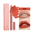Crayon à lèvres liquide mat avec pointe éponge, glaçage à lèvres nude imperméable teinte 5#. - 05