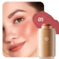 YOUNG VISION Cream Blush Stick Shade 05 Matte Lip and Cheek Dual-Use Makeup Cosmetic - Purple Embroidery (05)