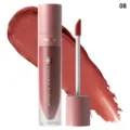 YOUNG VISION Rossetto Liquido Opaco Vellutato Tonalità 08 Lunga Durata No Transfer Labbra - 08 Scatola Cinese-Inglesa