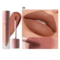 Rossetto liquido opaco vellutato Young Vision tonalità 02, lucidalabbra nude lunga tenuta. - 02 Scatola Inglese