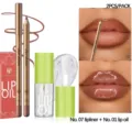 YOUNG VISION Set Matita Labbra e Olio Labbra 2PZ Trucco Labbra Lunga Durata Impermeabile - Set da 2 Pezzi (07 Matita Labbra + 01 Olio Labbra)